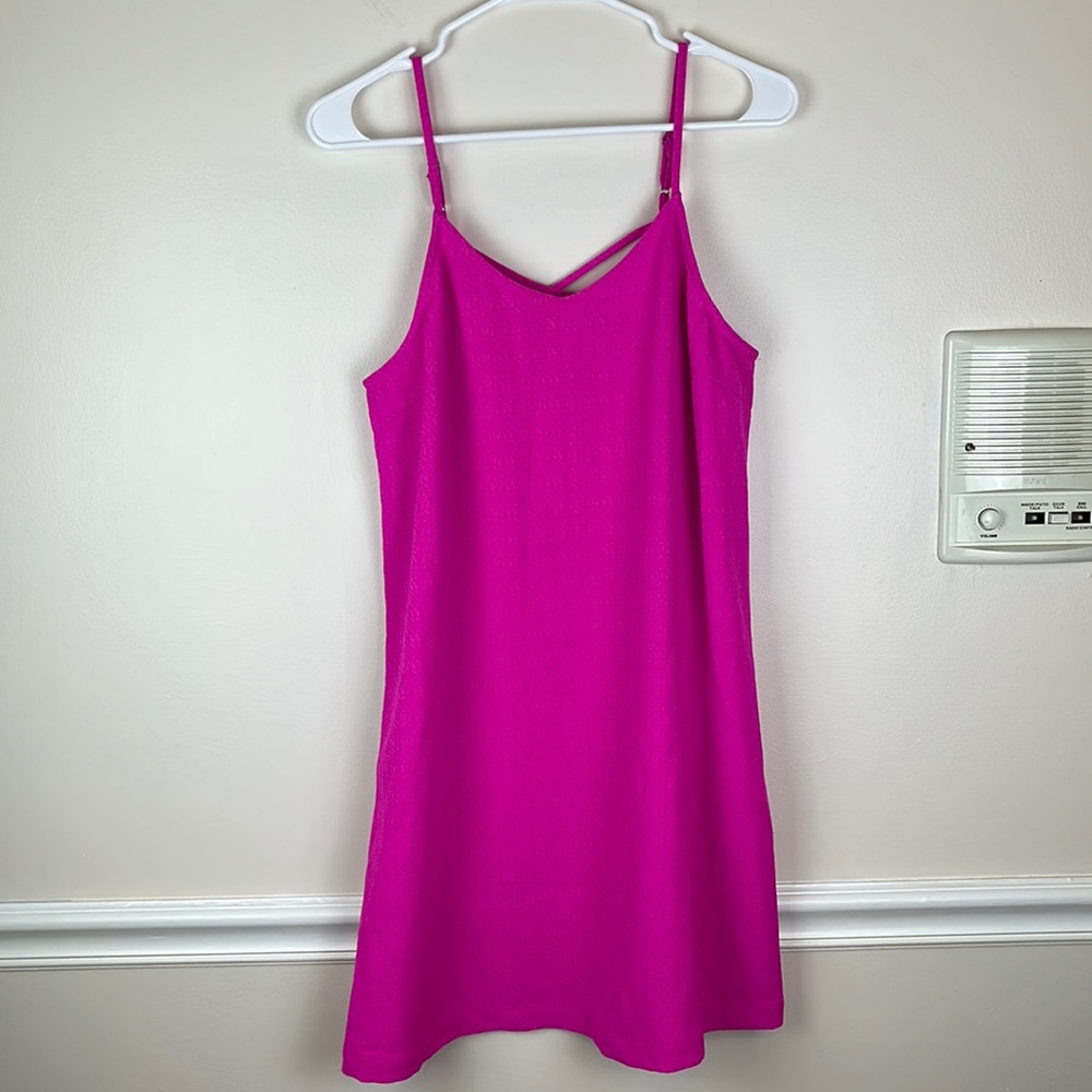 Skies Are Blue Pink Mini Dress